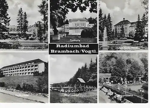 Ansichtskarte Radiumbad Brambach / Vogtl.  - gelaufen 2006