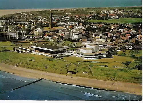 Ansichtskarte Nordseeheilbad Borkum - Am Kurzentrum - gelaufen 1983