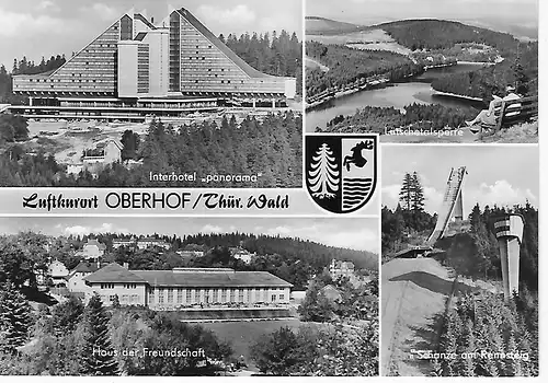 Ansichtskarte Oberhof -  nicht gelaufen 