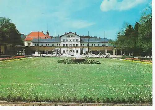 Ansichtskarte Staatsbad Bad Elster - Badehaus  - gelaufen