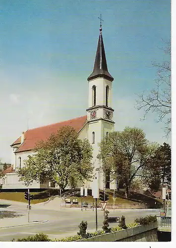 Ansichtskarte Pfarrkirche St. Johann - Bad Dürrheim - nicht gelaufen 