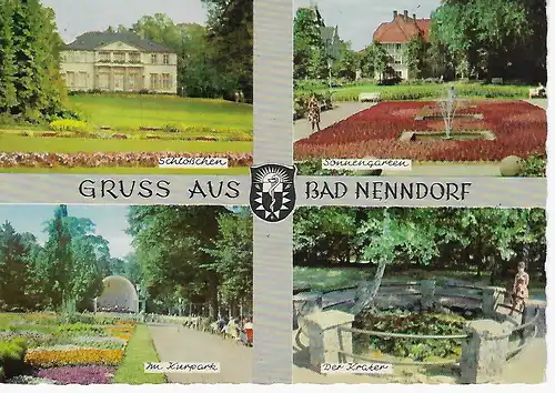 Ansichtskarte Bad Nenndorf - gelaufen 1961