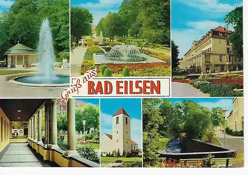 Ansichtskarte Bad Eilsen - gelaufen 1979