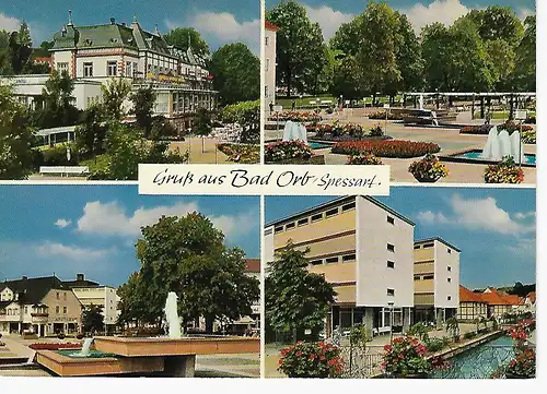 Ansichtskarte Bad Orb im Spessart - gelaufen 1967