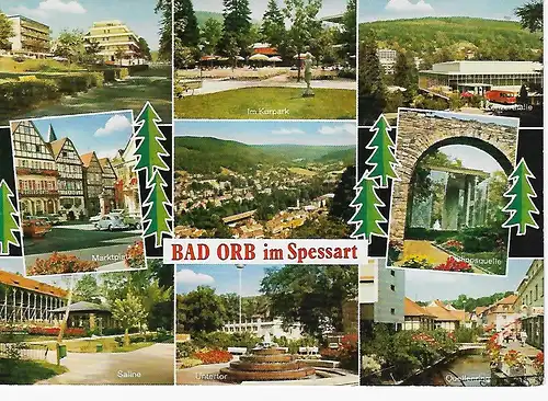 Ansichtskarte Bad Orb im Spessart - nicht gelaufen