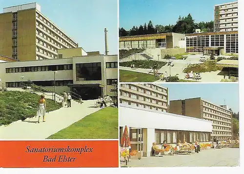 Ansichtskarte Bad Elster - Sanatoriumskomplex - nicht gelaufen 