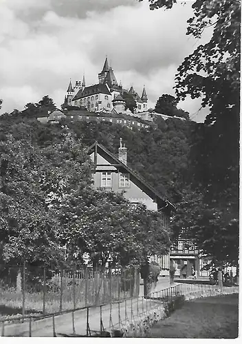 Ansichtskarte Wernigerode (Harz) - Feudalmuseum Schloß Wernigerode - nicht gelaufen 