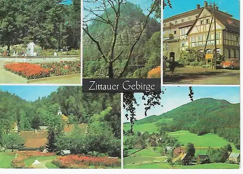 Ansichtskarte Zittauer Gebirge (Kr. Zittau) - gelaufen