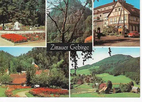 Ansichtskarte Zittauer Gebirge (Kr. Zittau) - nicht  gelaufen