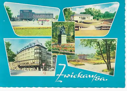 Ansichtskarte Zwickau / Sa. - nicht gelaufen 