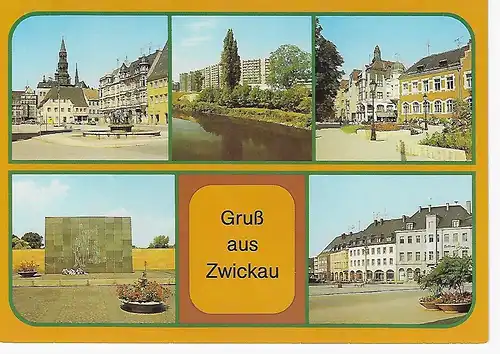 Ansichtskarte Zwickau / Sa. - nicht gelaufen 