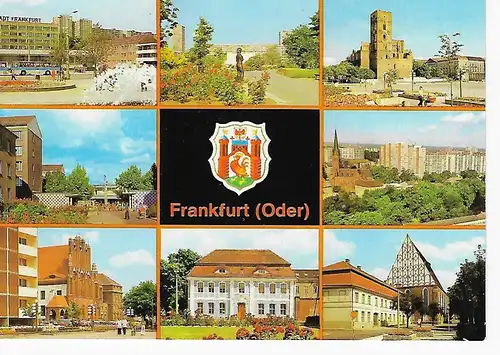 Ansichtskarte Frankfurt (Oder) - nicht gelaufen 