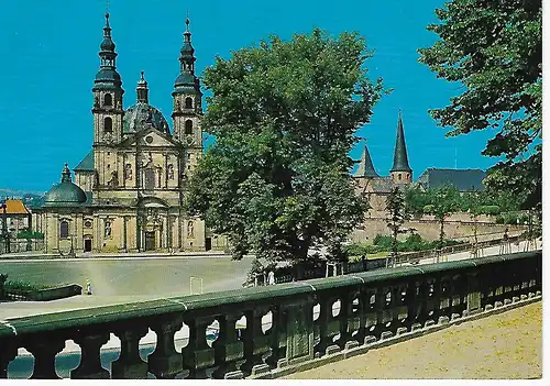 Ansichtskarte Fulda - Dom und Michaeliskirche - nicht gelaufen