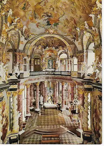 Ansichtskarte Würzburg am Main - Residenz / Hofkirche - nicht gelaufen 