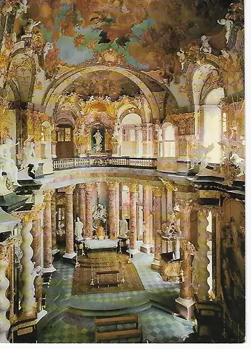 Ansichtskarte Würzburg am Main - Residenz / Hofkirche - nicht gelaufen 