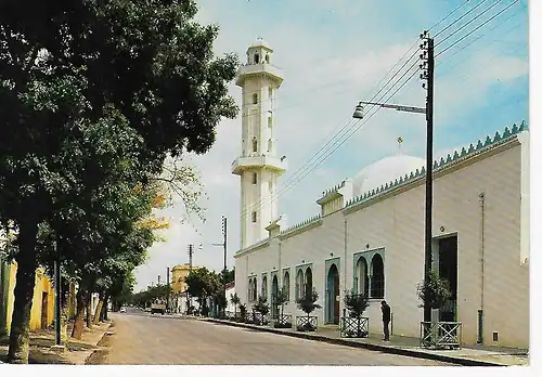 Ansichtskarte Khemis Miliana - Die Moschee - Algerien - gelaufen 1982