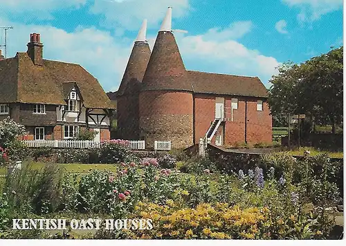 Ansichtskarte Kentish Oast Houses - nicht gelaufen