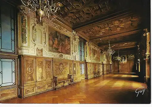 Ansichtskarte Fontainebleau et ses Merveilles - LA GALERIE FRANCOIS 1ER - nicht gelaufen