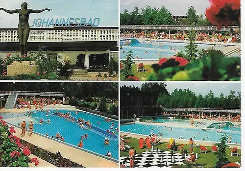 Ansichtskarte Bad Füssing - gelaufen 1984