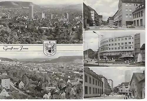 Ansichtskarte Jena - nicht gelaufen 1977