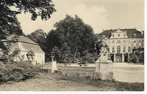 Ansichtskarte Neschwitz (Kr. Bautzen) - Altes Schloß, jetzt Vogelschutzwarte - nicht gelaufen 