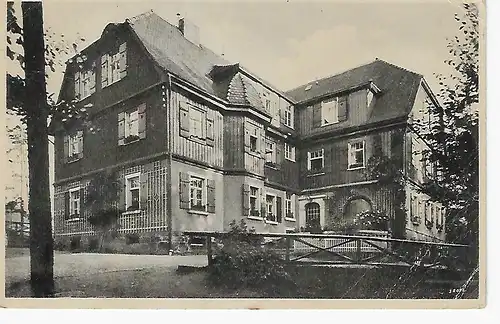 Ansichtskarte Luftkurort Neukirch (Lausitz) - Erholungsheim Bethlehemstift -  gelaufen 1947