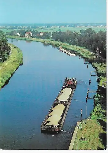 Ansichtskarte Niederfinow (Kr. Eberswalde) - Oder-Havel-Kanal - nicht gelaufen
