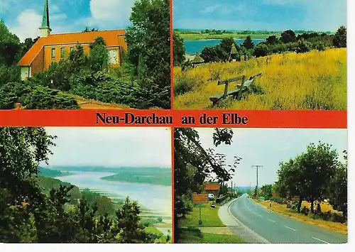 Ansichtskarte Neu-Darchau an der Elbe - nicht gelaufen