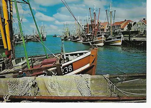 Ansichtskarte Nordseeküstenbad Neuharlingersiel - Idyllischer Fischerhafen- nicht gelaufen