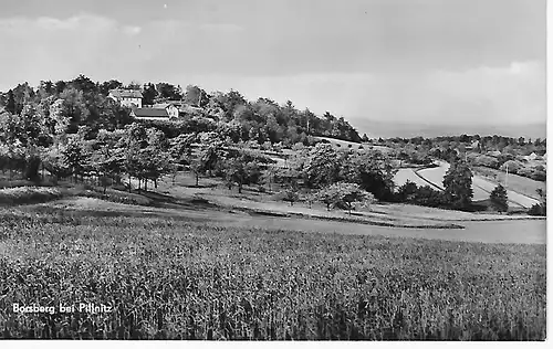 Ansichtskarte Borsberg bei Pillnitz - nicht gelaufen