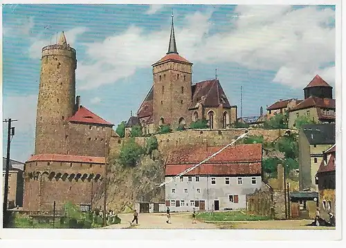 Ansichtskarte Bautzen - gelaufen 1961