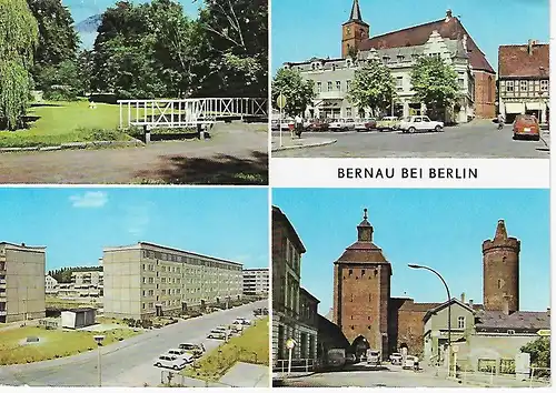 Ansichtskarte Bernau bei Berlin - gelaufen 1979