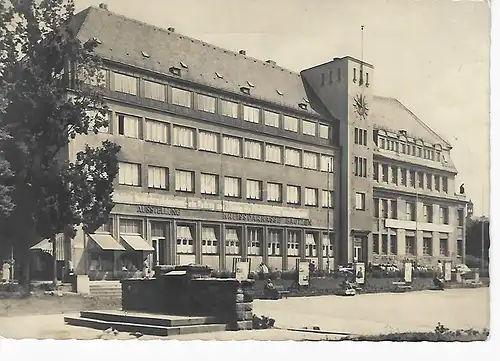 Ansichtskarte Bautzen - Stadtmuseum am Platz der Roten Armee - gelaufen 1964