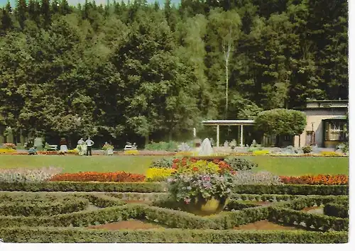 Ansichtskarte Staatsbad Bad Elster - Badecafé - gelaufen 1970