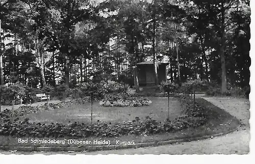 Ansichtskarte Bad Schmiedeberg / Dübener Heide - Kurpark - gelaufen 1983