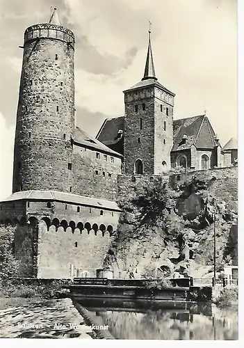 Ansichtskarte Bautzen - Alte Wasserkunst- nicht gelaufen 