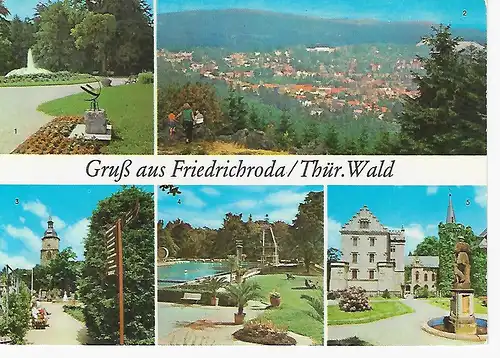 Ansichtskarte Friedrichroda / Thür. Wald - nicht gelaufen 