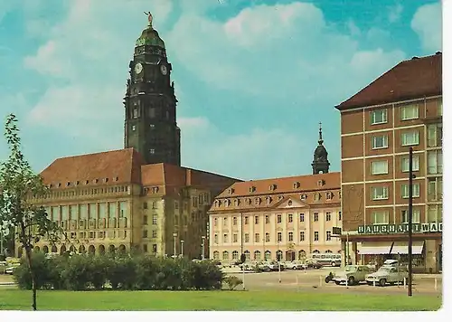 Ansichtskarte Dresden - gelaufen 1971