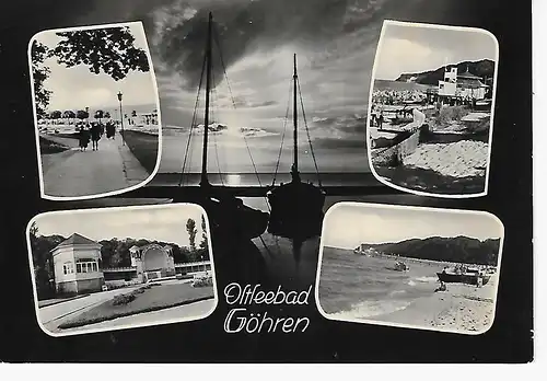 Ansichtskarte Ostseebad Göhren - gelaufen 1969
