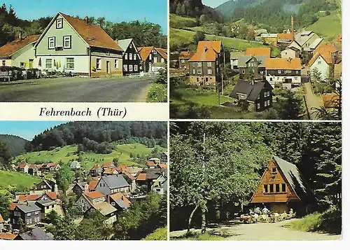 Ansichtskarte Fehrenbach (Thür) (Kr. Hildburghausen) -  gelaufen 1983
