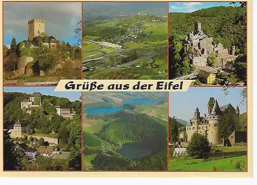 Ansichtskarte Eifel - nicht gelaufen