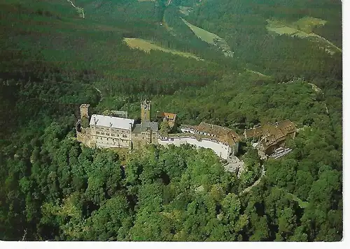 Ansichtskarte Eisenach - Wartburg - gelaufen 1997