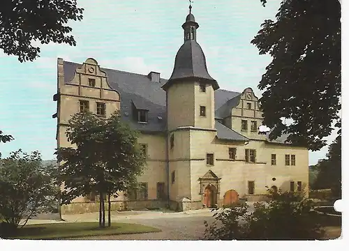 Ansichtskarte Dornburg - Renaissanceschloß - gelaufen 1976