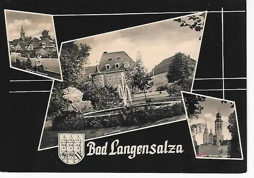 Ansichtskarte Bad Langensalza - nicht gelaufen