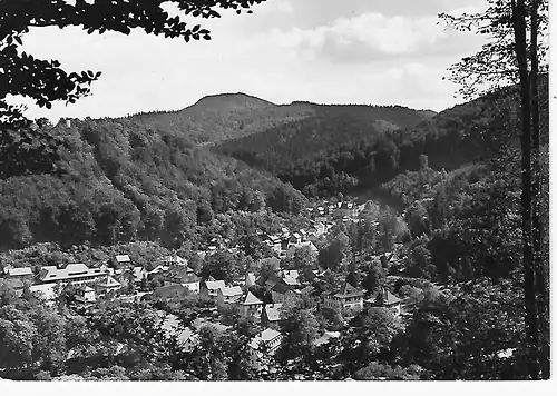 Ansichtskarte Bad Thal - Blick vom Alten Keller - gelaufen 1979