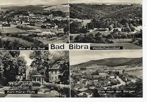 Ansichtskarte Bad Bibra - nicht gelaufen 
