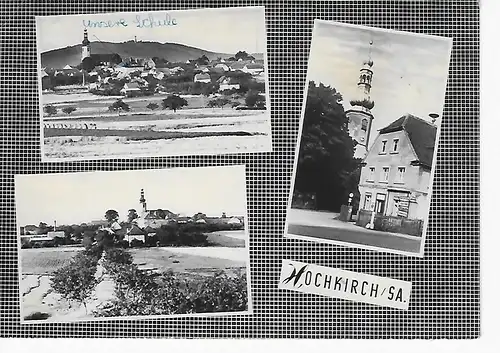 Ansichtskarte Hochkirch / Sa. - gelaufen