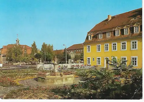 Ansichtskarte Herrnhut (Kr. Löbau) - Gästeheim der Ev. Brüder-Unität - gelaufen