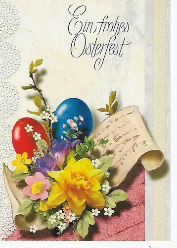 Osterkkarte - beschrieben