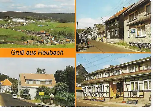 Ansichtskarte Heubach (Kr. Hildburghausen) - nicht gelaufen 